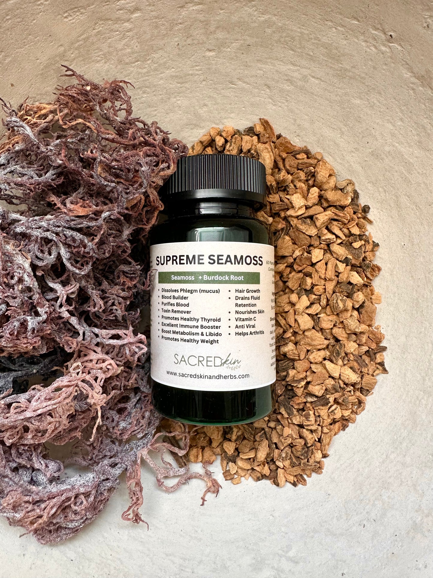 Supreme Seamoss (Seamoss + Burdock Root)