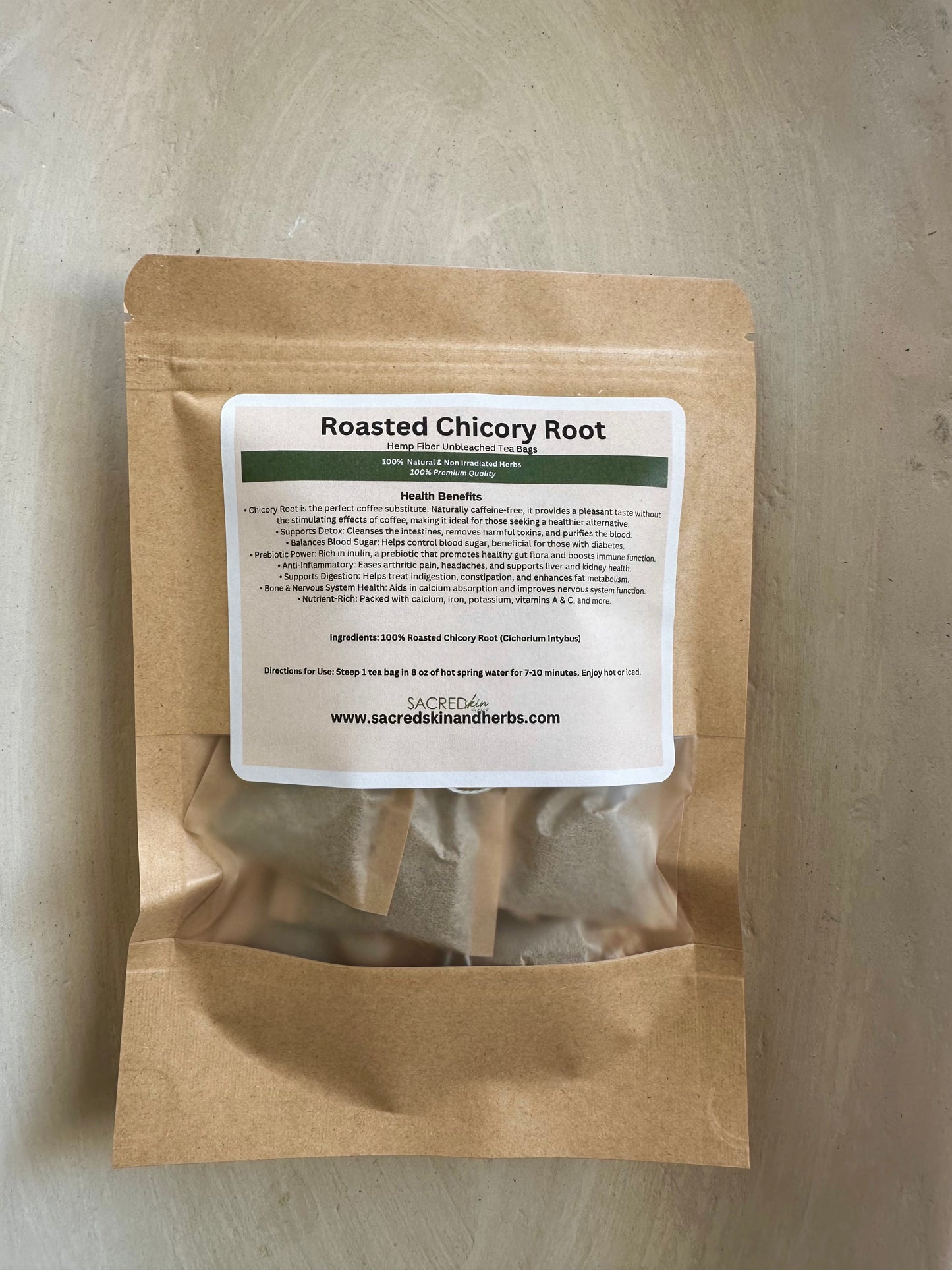 Roasted Chicory Root (Coffee Substitute)