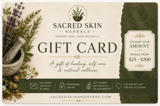 Sacred Skin Herbals Gift Card