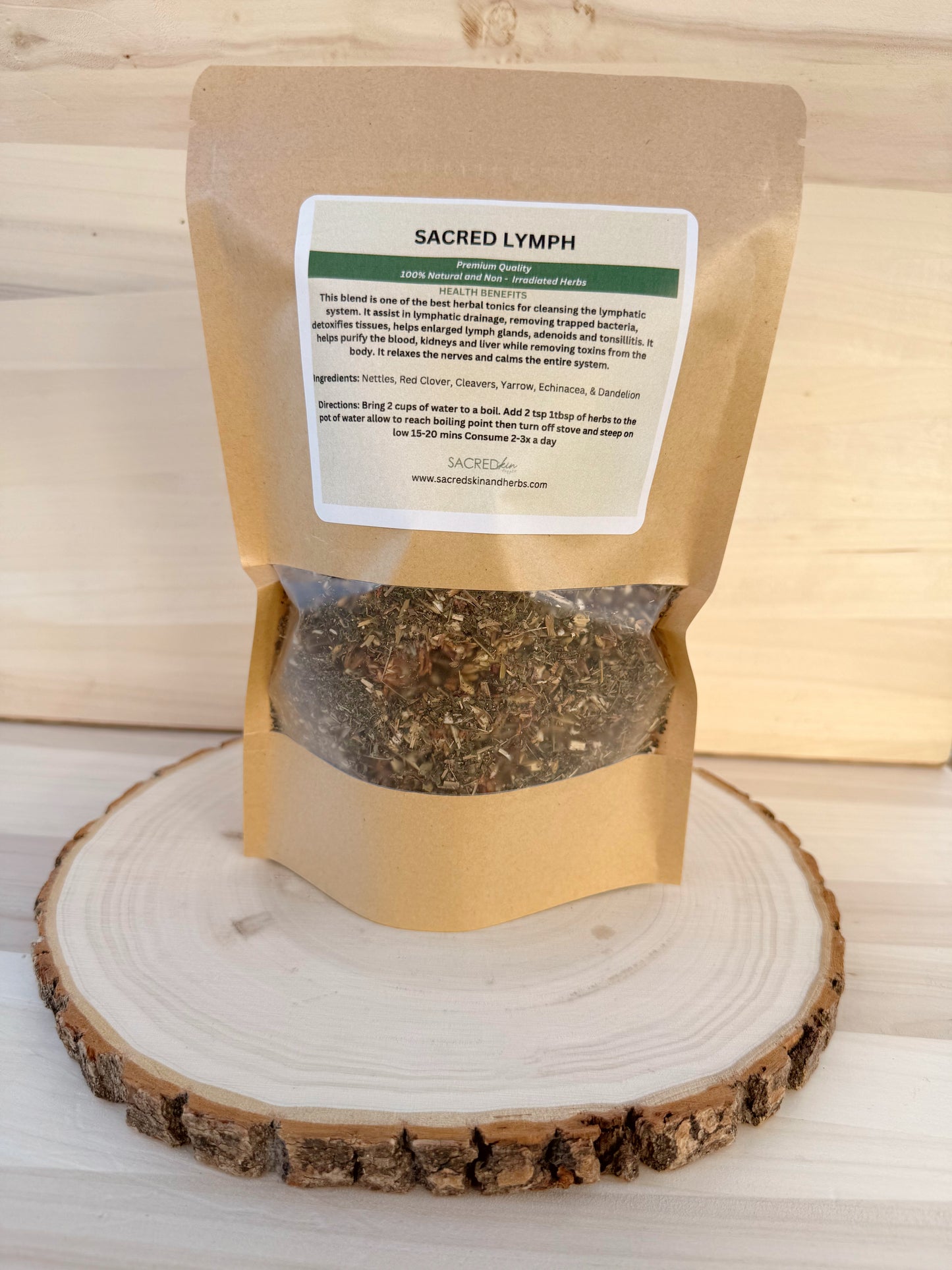 Sacred Lymph ( Drains Toxins & Support Immunity)