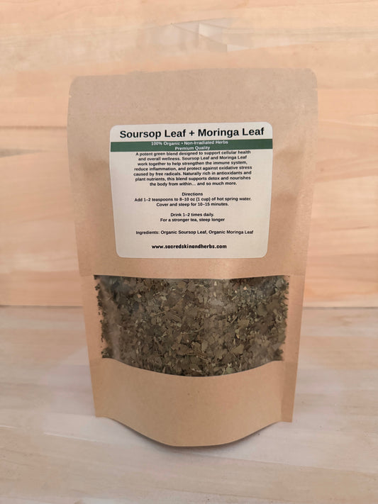 Soursop Leaf + Moringa Leaf