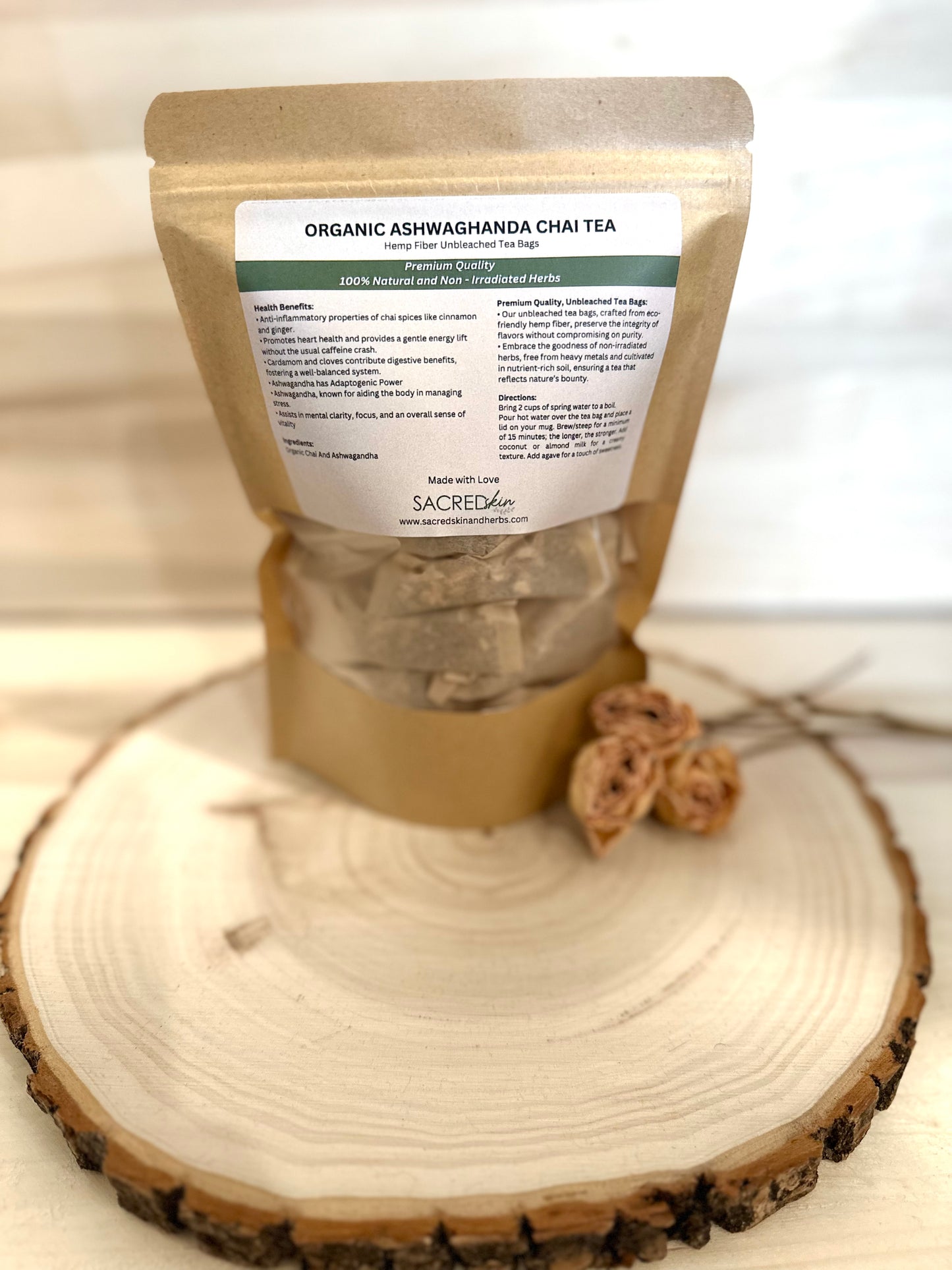 Organic Chai & Ashwagandha Tea