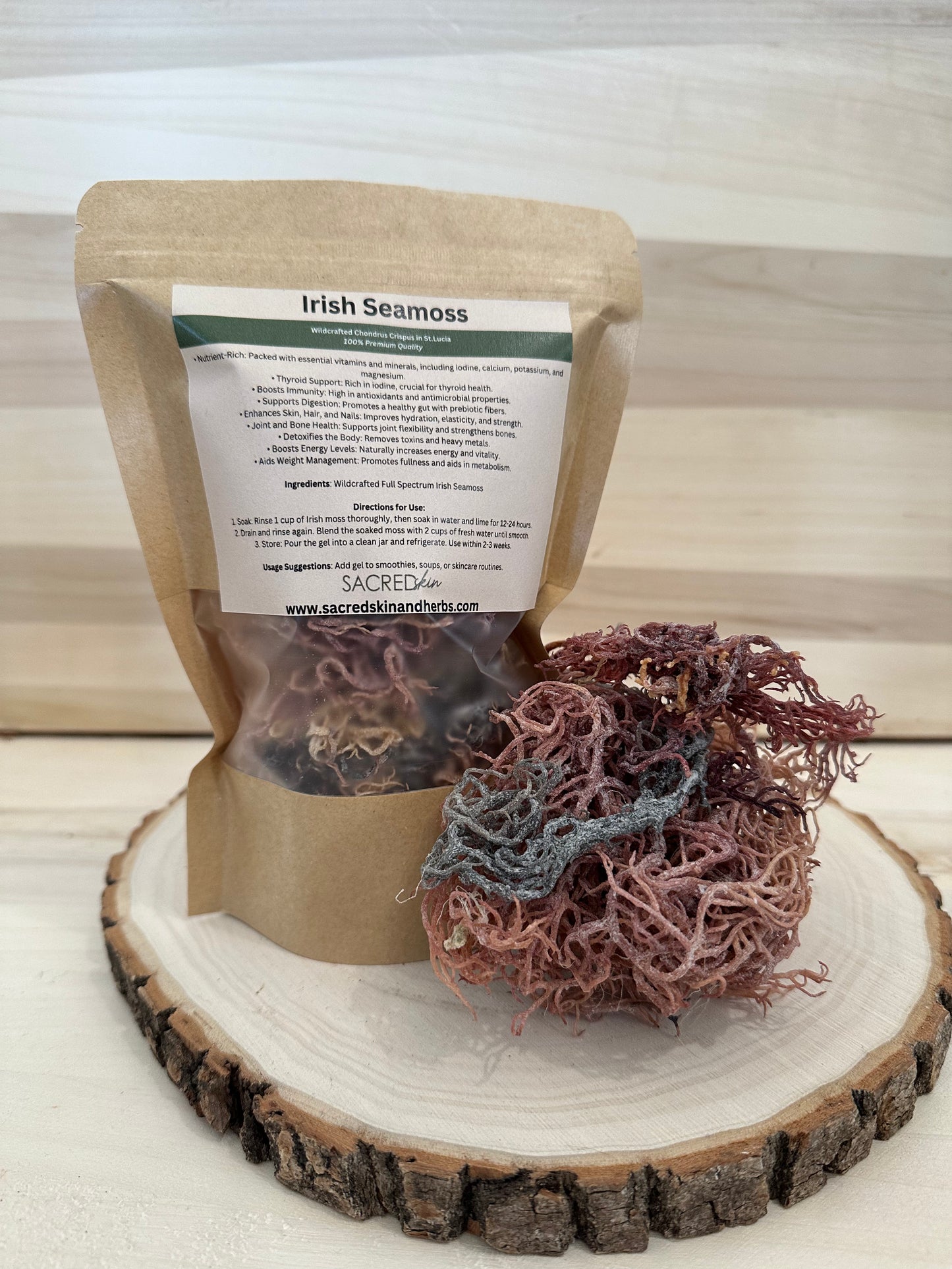 Raw Wildcrafted Irish Seamoss (Full Spectrum)